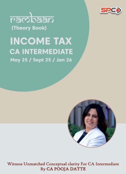 Picture of CA INTER Income tax Rambaan ( Theory book)  May 25 / Sept 25 / Jan 26 